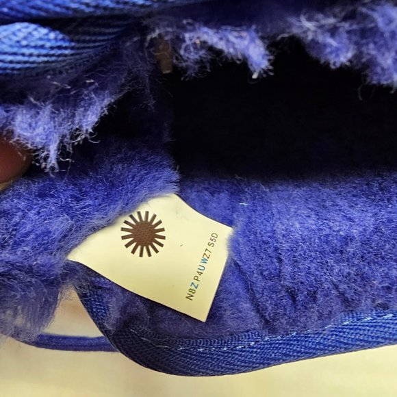 New Mens Bright Blue UGG Neumel Boots Shoes Lace Up 1094269 9 USA 40 Europe - Picture 12 of 14